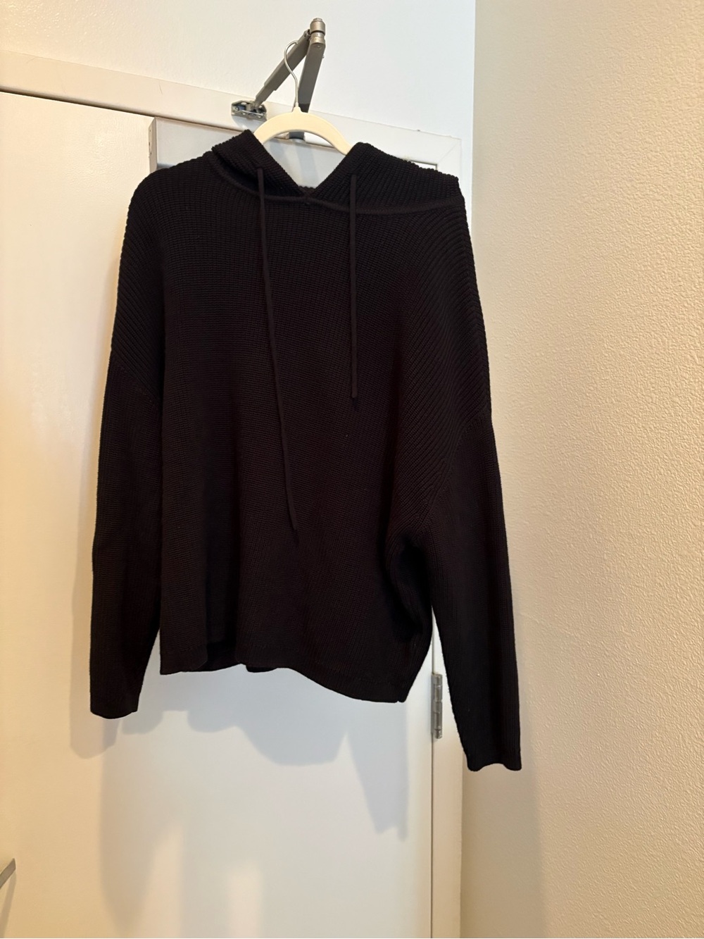 Alp N Rock Women’s Black Knit Hoodie Sweater